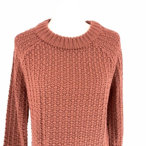 Cloth Round Neck Pink Knit Sweater NWT Small P - Picture 2 of 12
